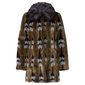 ISO Unreal Fur Reflections Coat